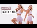 30 MIN KILLER BOOTY AND ABS Workout - No Equipment, No Repeat Exercises