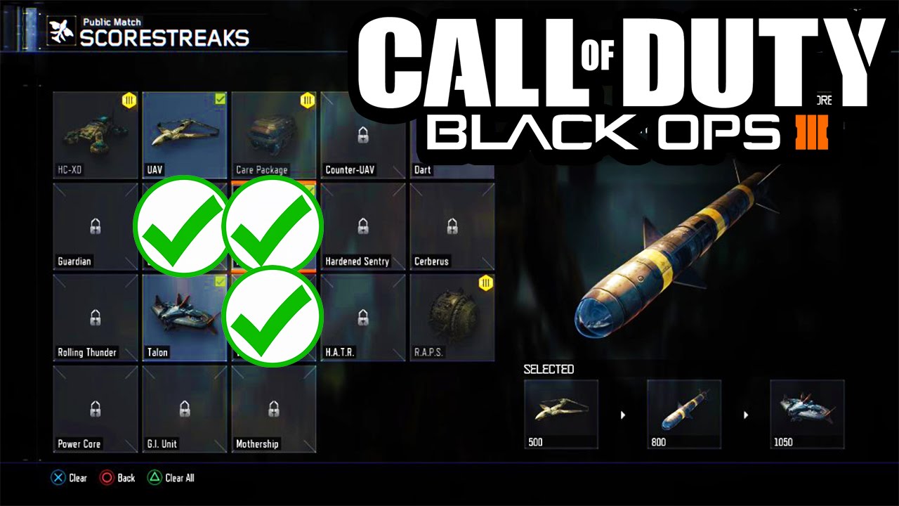 MY FAVORITE SCORESTREAK COMBO! (BLACK OPS 3) | Chaos