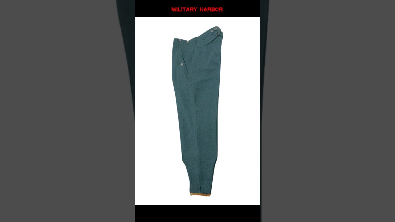 WWII German Police Gebirgsjägers Field Trousers