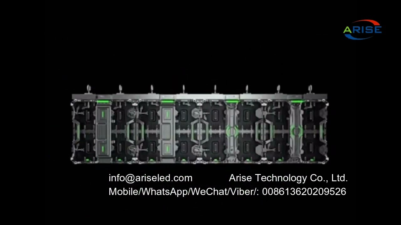 Stage Background Big Rental Led Display Slim Rental Curved Led Display Screen Curved Stage Rental LE