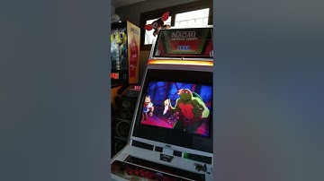 Sega Naomi CRT test. Teenage Mutant Ninja Turtles: Shredder
