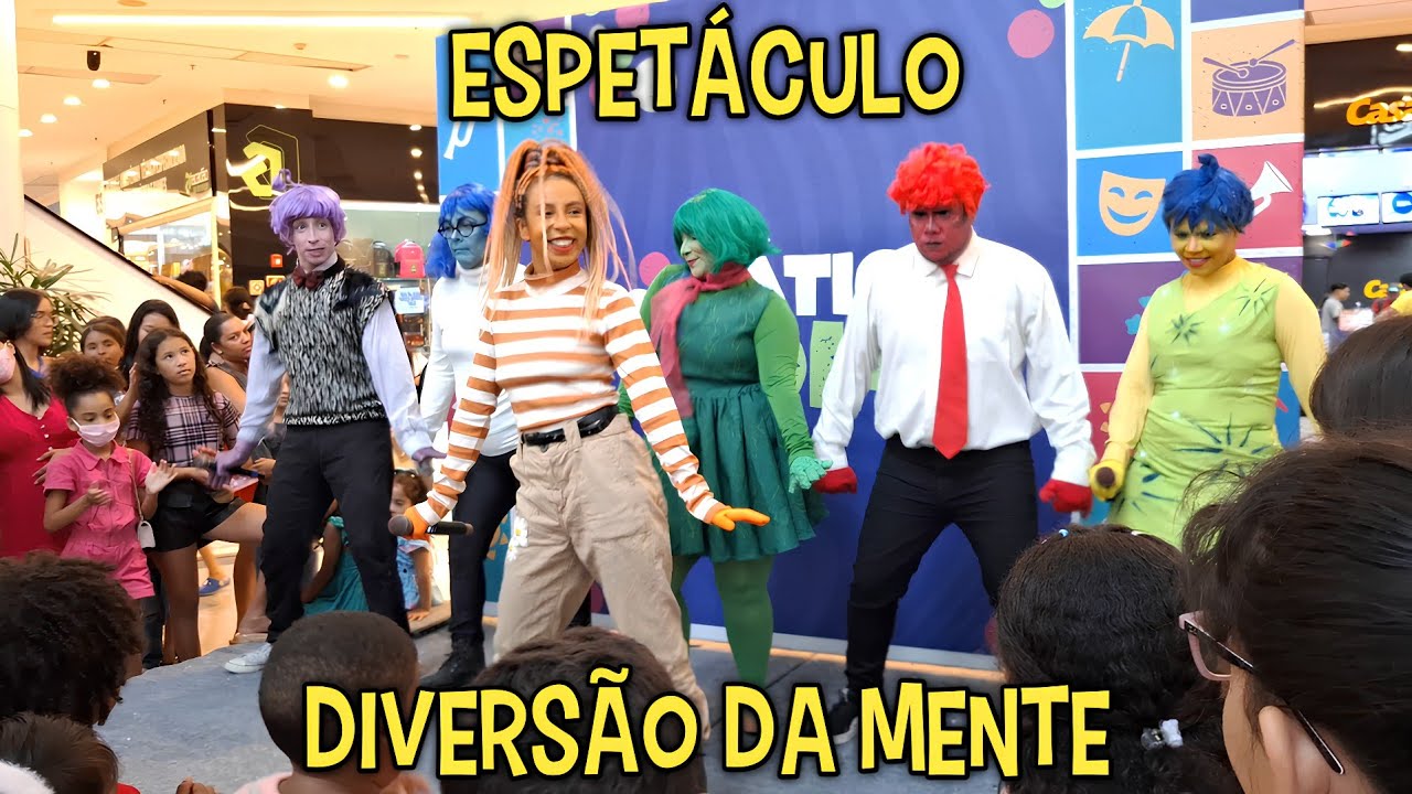 Espetáculo Diversão da Mente no Pátio Folia no Shopping Pátio em Maceió/AL | 4K UHD