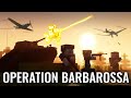 World War 2 in Minecraft -  OPERATION BARBAROSSA