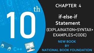 if-else-if Statement (Lect-52) | Class 10 Computer Science New Book Chapter 4