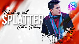 Splash effect on photo| PicsArt application editing tutorial screenshot 1