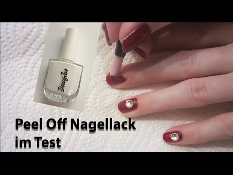 Peel Off Nagellack von Douglas im Test | 'seni Nageldesign - YouTube