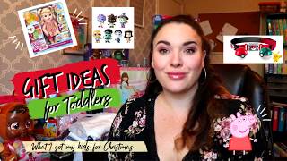 TODDLER GIFT GUIDE | WHAT I GOT MY KIDS FOR CHRISTMAS 2019