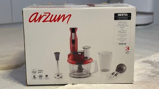Arzum Heista AR1058 5’i 1 Arada Blender Set! '' MUTFAĞIN GERÇEK KRALI ''