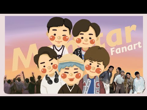 có hẹn với thanh xuân - Monstar fanart l Babycy try to draw🌈🎨🧸