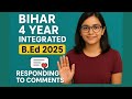 Result Postponed Update 💓💥 |Bihar 4-Year Integrated B.Ed 2025 | #BiharBEd2025 #IntegratedBEd2025