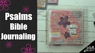 Let's Bible Journal Together - Bible Journaling with the My Soul Rests in God Kit