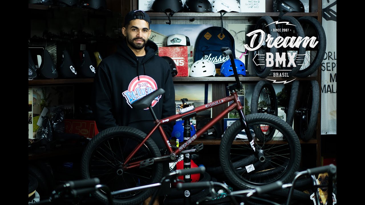 Novo quadro DRB Godzilla - Julio Cesar Popo BMX