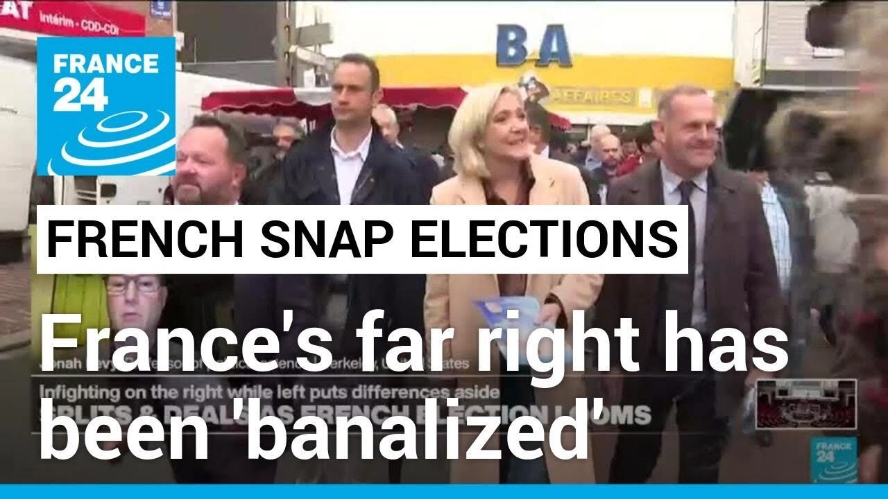 France's far right has been 'banalized', expert warns • FRANCE 24 ...