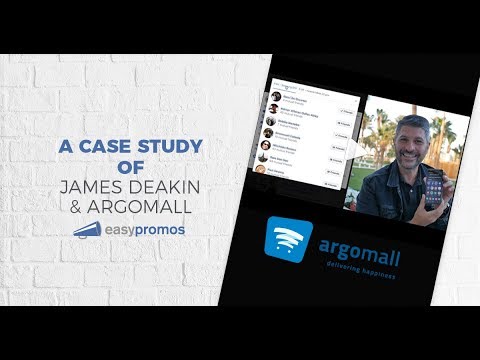 Case study: Multi-Network Giveaway with James Deakin and Argomall how to promote event on facebook