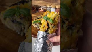 I lose weight eating like this| Low carb Eggplant Wrap #recipe