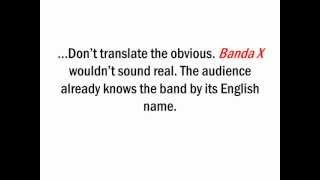 Spanish Translation for Two Different Audiences