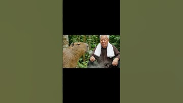 Lão Và Capy | Capybara bắt cua, nhưng toàn là đá cuội #capybara #viral #funny #laovacapy #spacemedia