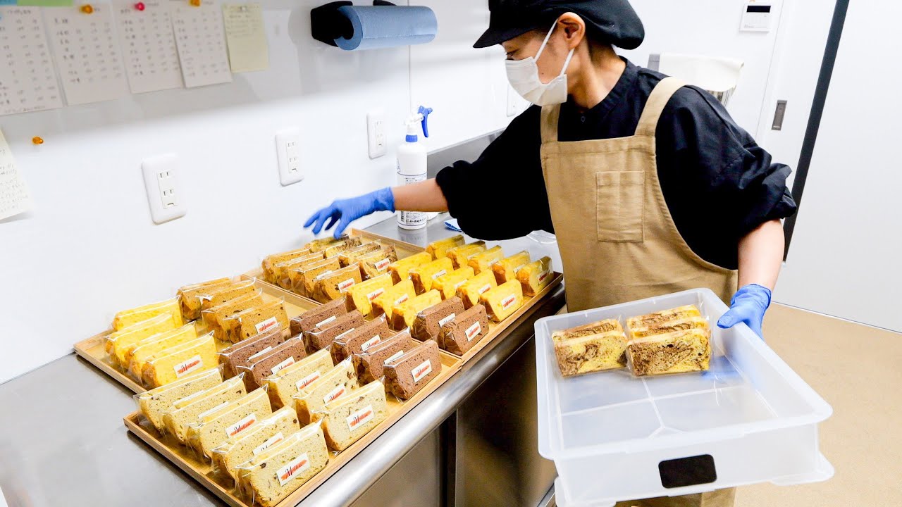 仕込みから営業まで全てワンオペ！女性シフォンケーキ職人に密着。（人気スイーツ店まとめ）
