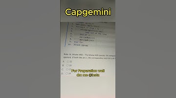 #Capgemini Code 2025 batch✅✅✅✅