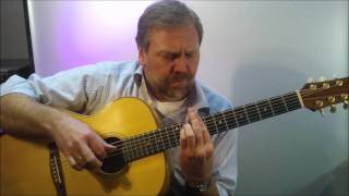 Gerhard Gschossmann - "What a wonderful world"  (Louis Armstrong) - guitar solo fingerstyle chords