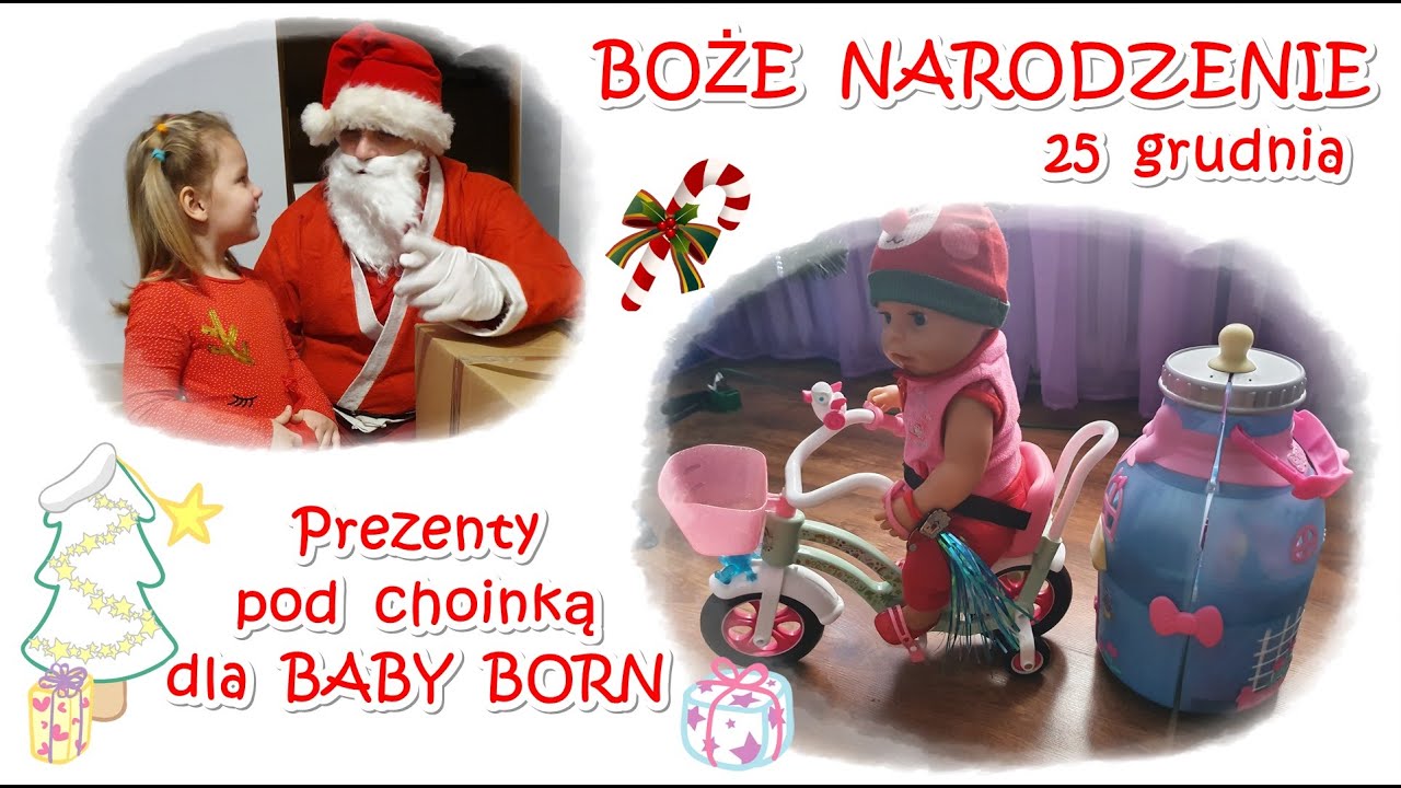 Prezenty pod choinką dla Baby Born 🎁 Boże Narodzenie 🎄