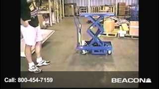 Beacon World Class - Scissor Lift Cart - 800-454-7159