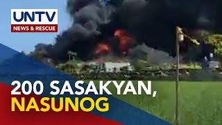 Nasa 200 sasakyan, tinupok ng apoy sa Pagadian City