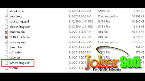 How to extract files from System.img.ext4