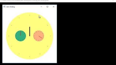 Grafika Komputer eps 3 - Membuat Jam Analog denga Open GL