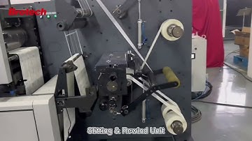 SDF PLUS Smart Modular Designed Digital Printed Label Converting & Finishing System