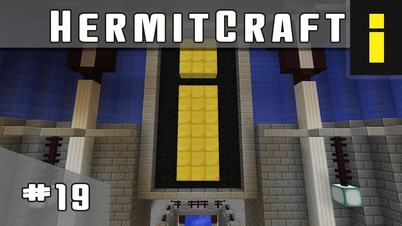 Minecraft Hermitcraft #19: Waterfalls At Night