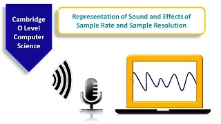 Representation of Sound and Effects of Sample Rate and Sample Resolution | O Level Computer Science