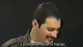 Entrevista a Freddie Mercury subtitulada español