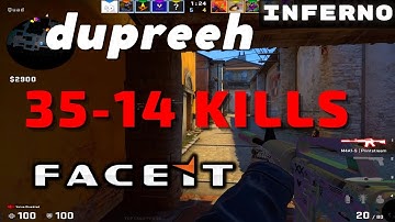 CSGO POV dupreeh (35-14) (Inferno) 𝙒𝙞𝙣 (16-11) / Faceit 03.10.22