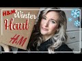 H&M Winter Haul | COZY & WARM | Try On | DEUTSCH