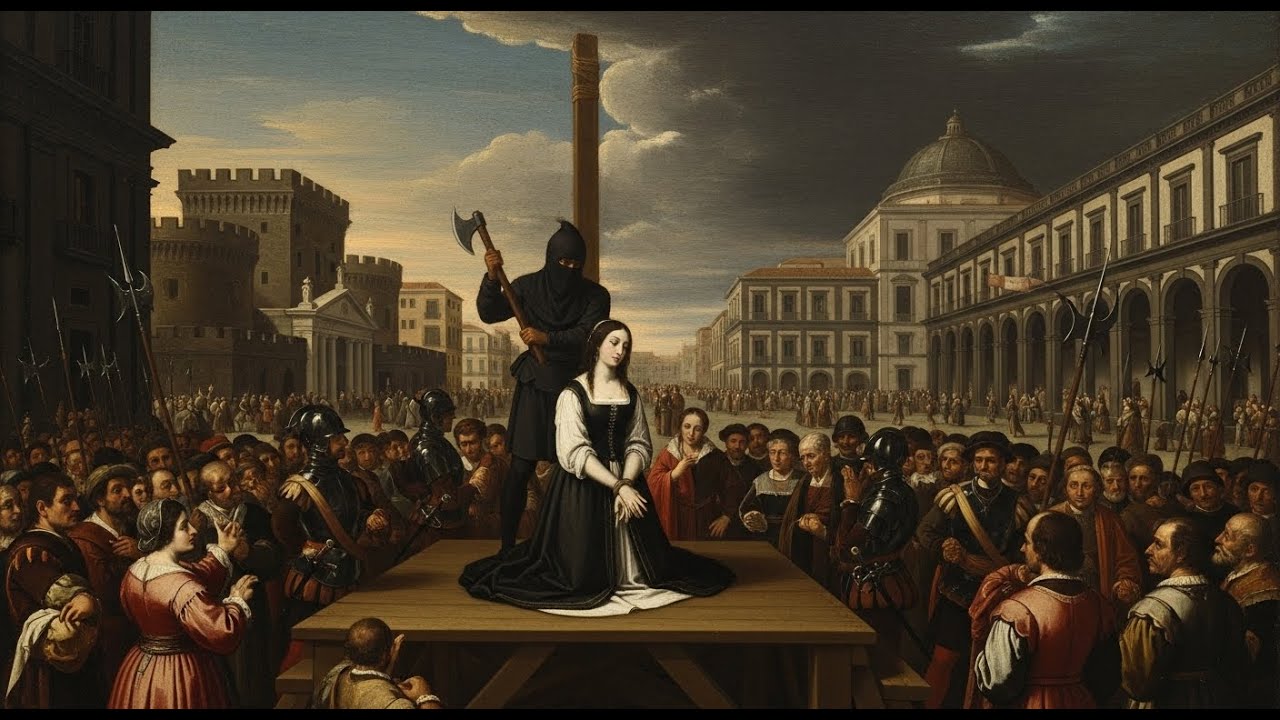 Fu decapitata nella piazza reale di Napoli – La fine di Violante Carafa