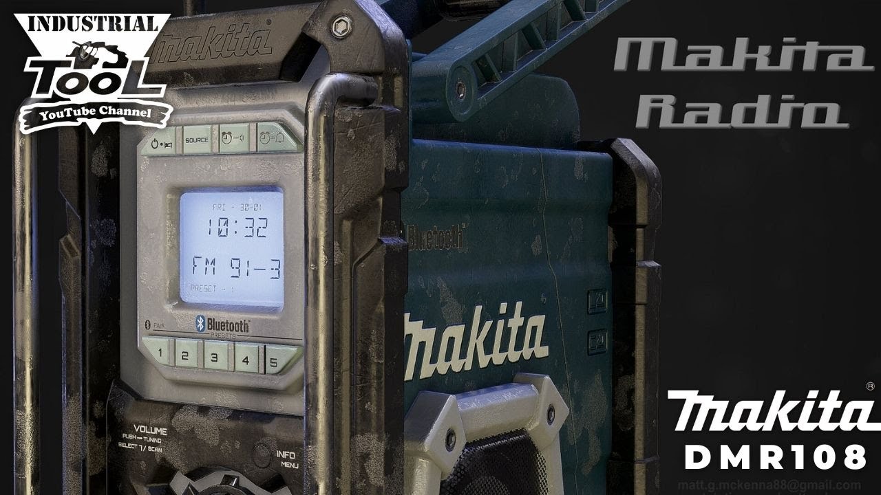 Review on Makita DMR108 Radio - YouTube