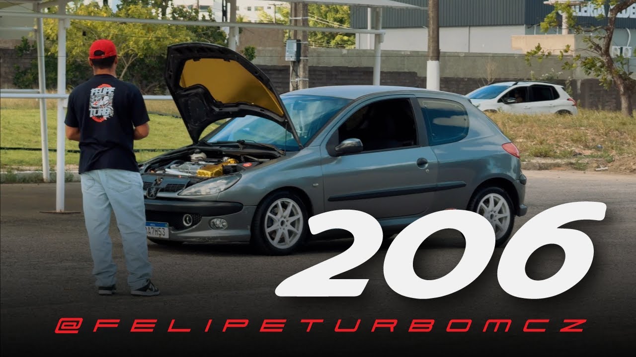 Apresentação oficial do Peugeot 206 do FELIPETURBOMCZ