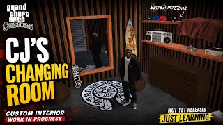 Custom GTA SA Interior Showcase | CJ's New Changing Room