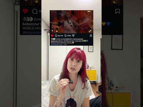 Bob Sinclair reposta o vt da Ana Paula no BBB