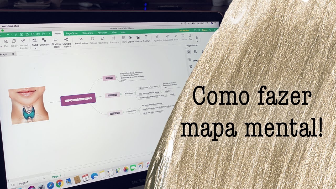 STUDY VLOG: COMO FAZER MAPA MENTAL NO COMPUTADOR | PROGRAMA MINDMASTER ...