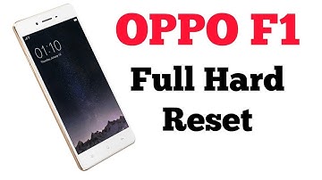 Oppo F1s Hard Reset unlock pettern A1601 remove password