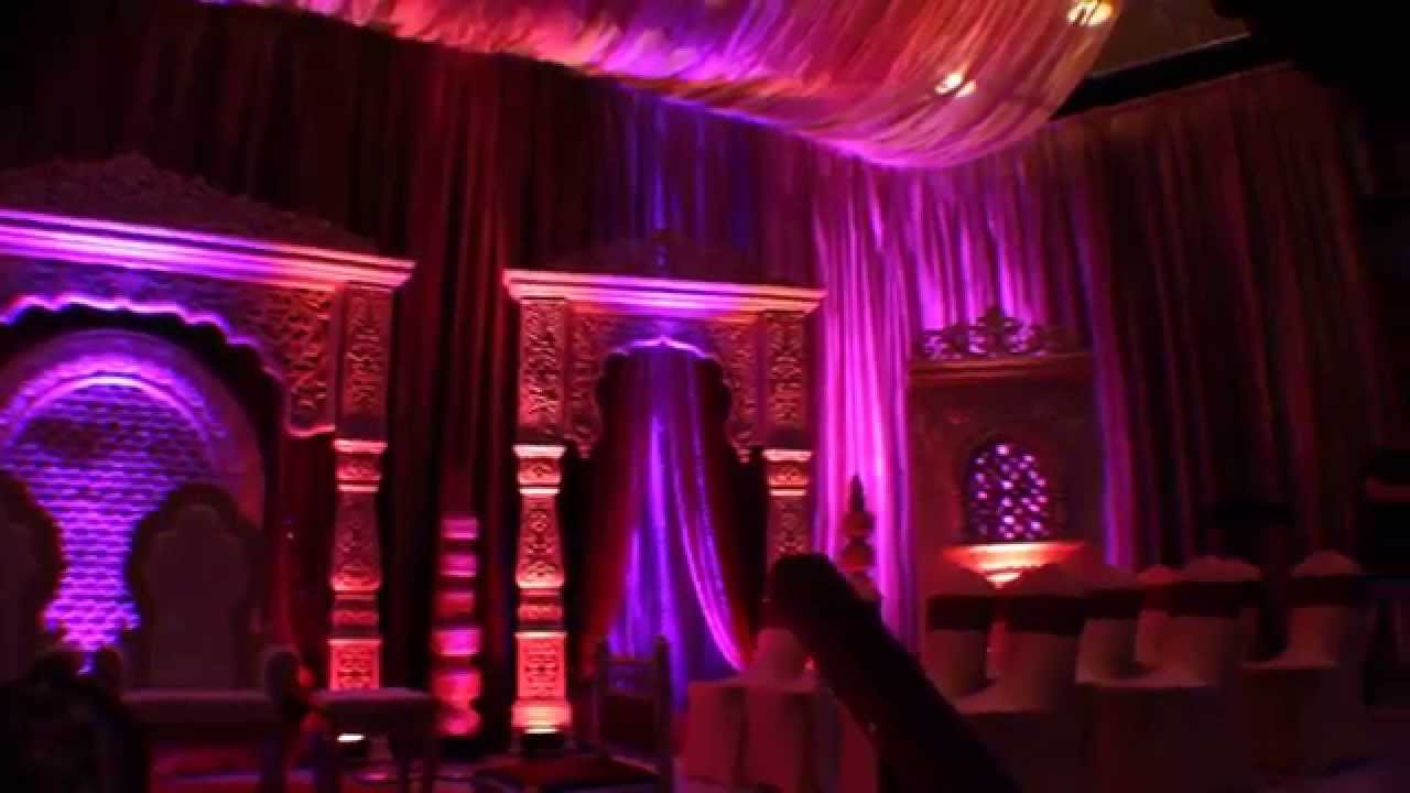 Mandap Lighting for wedding in Orlando Dlightful events
