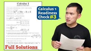 Should you be taking calculus? Try this & find out! Calculus Readiness Check #3