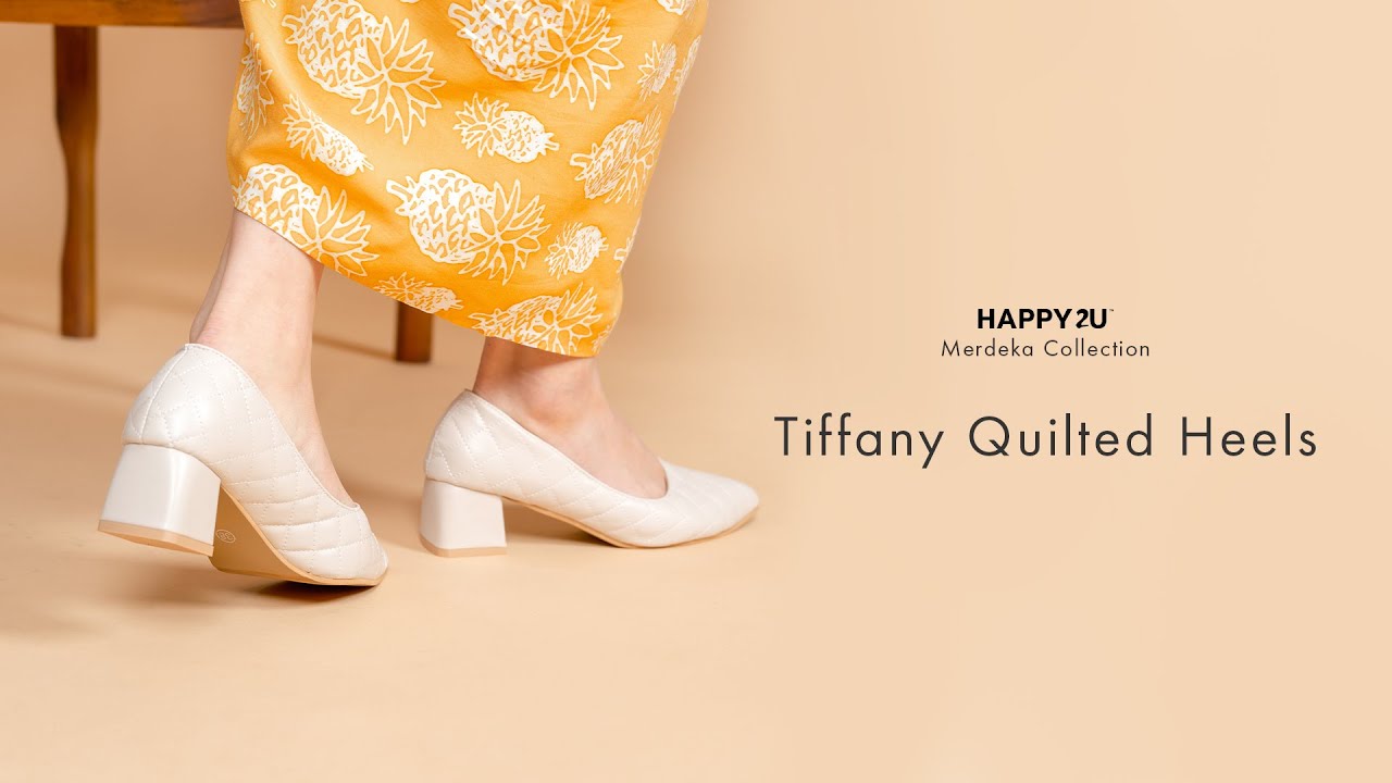 HAPPY2U MERDEKA COLLECTION: Tiffany Quilted Heels
