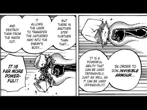 One Piece ワンピース Chapter 947 Recap Advanced Busoshoku Haki Techniques Youtube