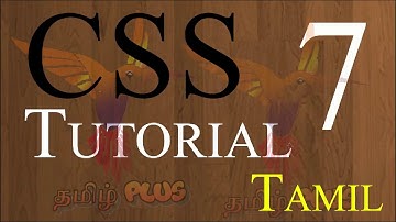 CSS Tutorial for Beginners-07-More on Classes in CSS Tamil