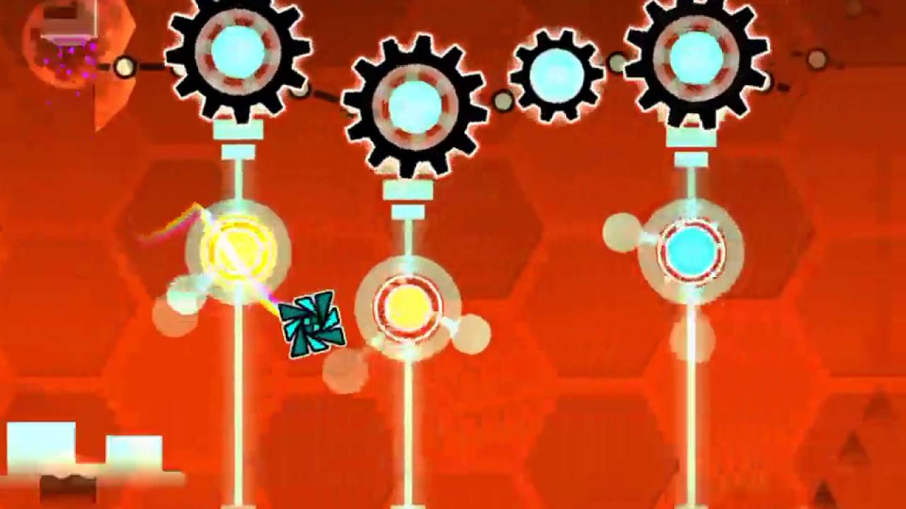 Geometry dash - Blast Processing - 3 coins - YouTube