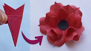 How to make Paper Flower🌸|Paper flower making step by step|DIY Origami Flower|LP Banta Art and Craft