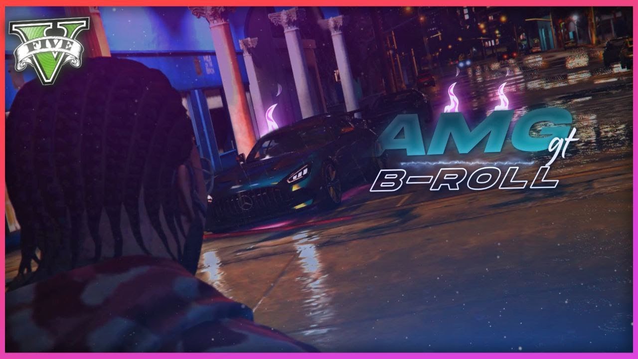 😌😍AMG gt {B ROLL} || #TGyt || in GTA v 😍😎